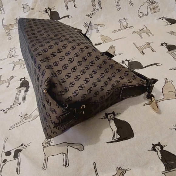 Dooney & Bourke Brown Monogram Bag - Picture 7 of 14